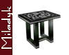 MLK Scroll End Table