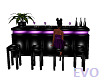 Purple Hall Black Bar