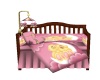 Pink Bear Crib