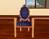 (S)Blue Royal Chair