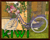Purple flower Bicycle