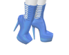 KARRI BLUE STRAP BOOTS