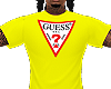 T-shirt Guss yellow