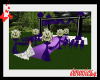 Purple wedding pavillion