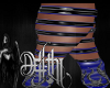 stiletto boot blue flame