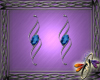 Sapphire Ribbons Earring