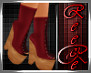 {BE}Red short boots