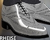 New Year Silver Shoes