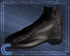 [*]Black Leather Boots