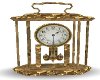 LS Gold Mantel Clock