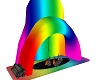 rainbow fireplace
