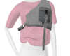 Vi Sia pink grey top