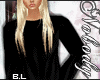 BL| Plain Sweater Black