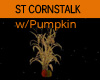 ST Cornstalk w/Pumpkin
