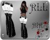 BIR]Pants *black-white