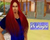 TK-Red Elegant Hair