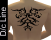 Male Black Tribal Tattoo