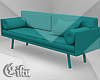 Modern Teal Sofa