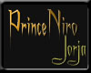 PrinceNiro Name Sticker