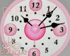 Animated Clock Pink