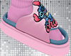 Stitch Ohana Pink Slides