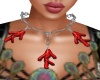 *RD* Red Coral Necklace