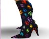 [Gel]Rainbow paw boots
