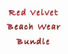 Red Velvet Beachwear