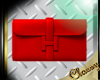 Red Hermes Clutch