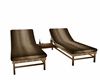Couches rattan brown