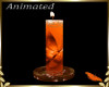 Candle Butterfly orange