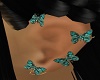 turquoise butterfly cuff