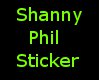 Shanny Phil Sticker