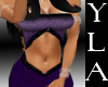 ~YLA~PurpleBorderedDress