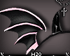 Headear Bat Black/Pink