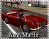 Red Aston Martin