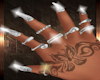 SILVER NAILS /RINGS/TATS