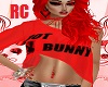 RC RED HOT BUNNY TOP