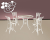 GM Cafe table and chairs
