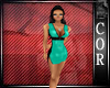 Teal Sexy Dress
