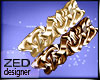 ZED- Chain Gold Bra L!