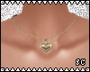 SC GOLD HEART NECKLACE