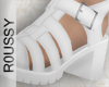 Jelly Sandals White