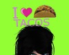 FE i heart tacos sign
