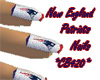 NE Patriots Nails