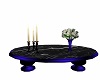Blue & Blk Coffee Table