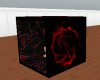 Dark Red Rose Box