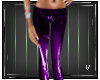 PVC Leggings Purple