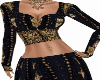 Black &Gold Lehenga