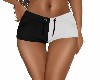 RLS-BLK/ WHITE SHORTS